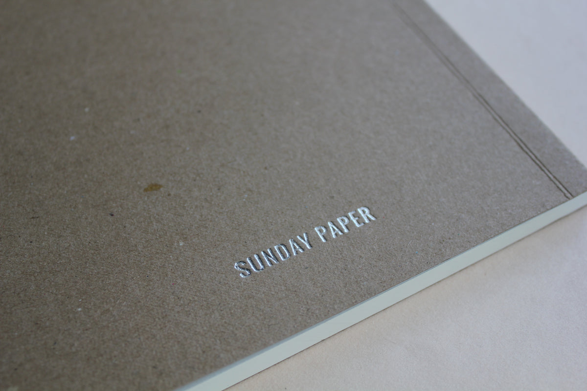 "Sunday Paper" Notebook
