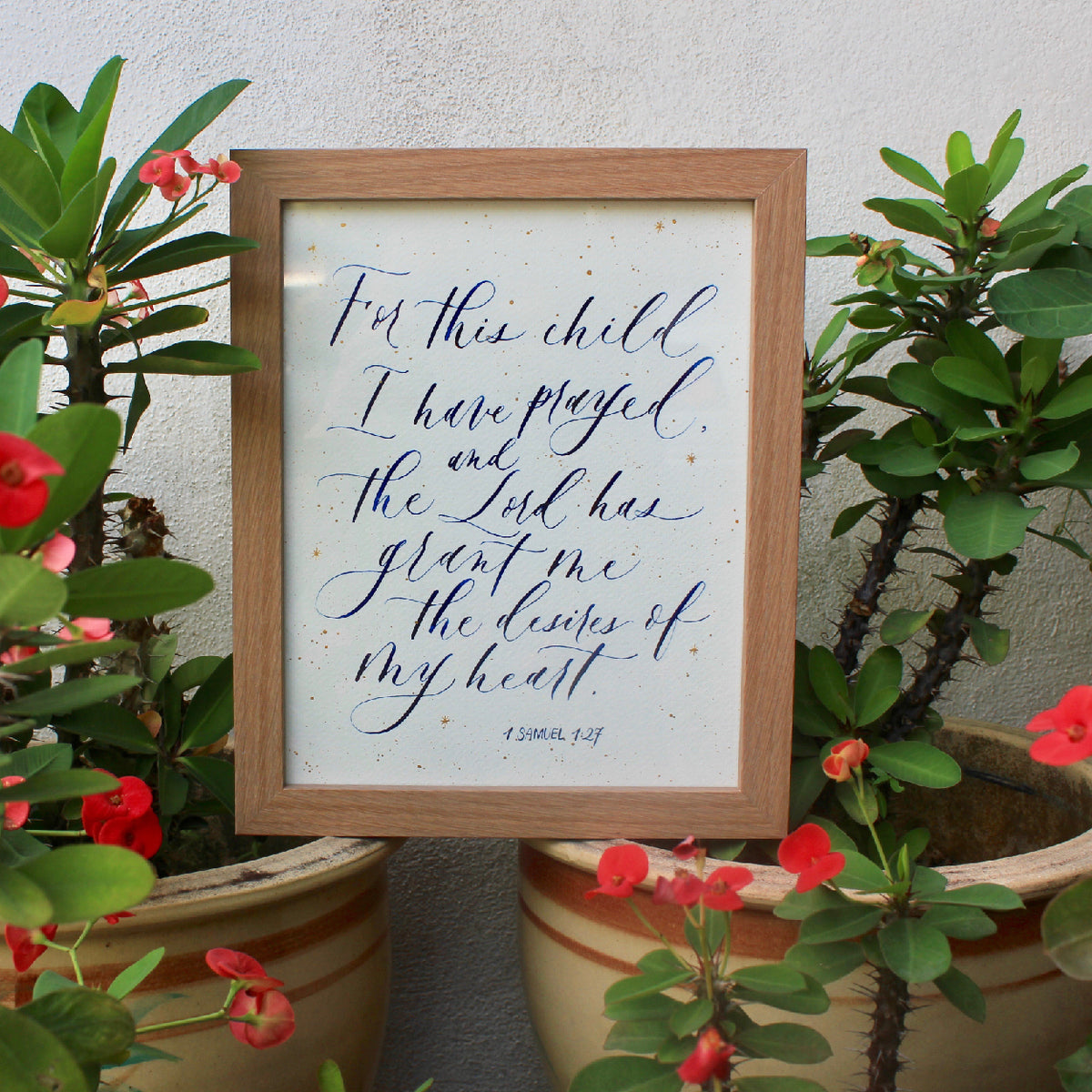 Custom Calligraphy Piece