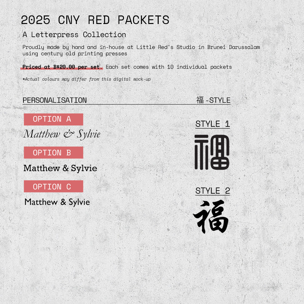 2025 Chinese New Year Packets